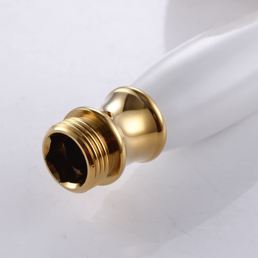 Pommeau De Douche Rond Fixe De 25,4 Cm Avec Finition Chromée, Raccords