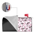 thumbnail image 5 of Xecao Pineapple Flamingo for Mailbox Cover with Magnetic Strips, Waterproof and Sunscreen, Adds a Decorative Touch to Your Garden Yard., 5 of 9