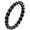 Black, variant on Unisex Stainless Steel Twisted Rope Ring, Rounded Spiral Textured Band, Sculpted Full-Circle Profile, Sizes 5-12, for Work, Dinner and Casual Outings, Birthday Gift