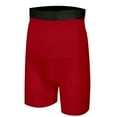 thumbnail image 4 of Fgnfyis Men's High Waist Silicone Shaping Briefs Tight Fitting and Compression Shorts Designed for A Streamlined and Supported Fit Gym Shorts Men Red S, 4 of 5