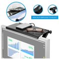 thumbnail image 5 of Étagère d'Écran Réglable Étagère Supérieure pour Moniteur Pliable Étagère de Moniteur TV Étagère de Décodeur Support d'Écran Pliable pour Boîtier TV, Télécommande, 5 of 5