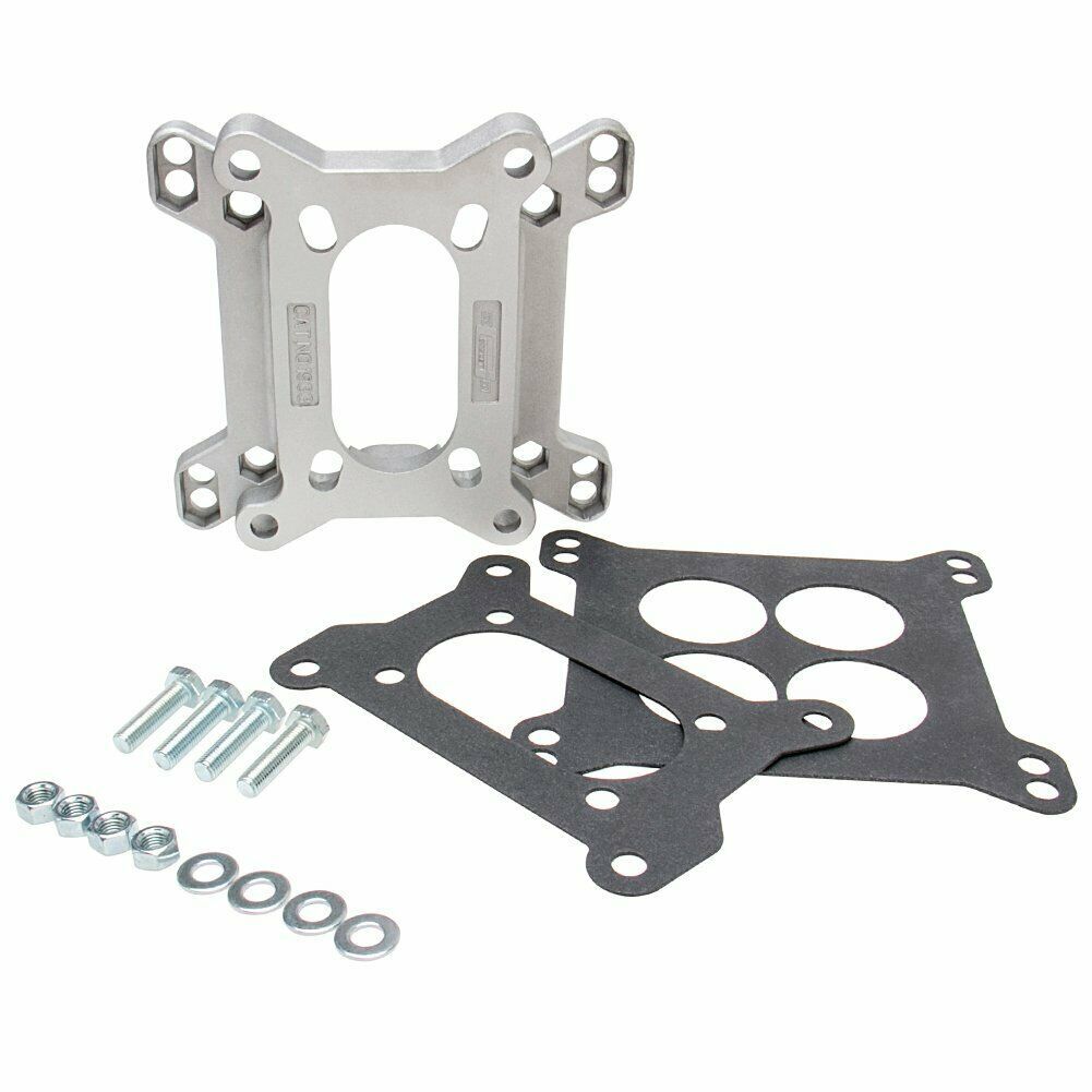 Universal 1933 Adapter Plate Carb Carburetor Adapter 2Barrel To 4Barrel 4Bolt