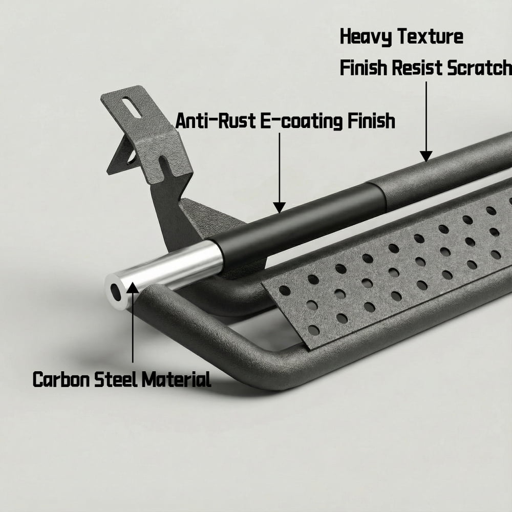 Running Boards Nerf BarsCompatible with 2009-2018 Dodge Ram 1500 / 2010-2026 2500 3500 Crew Cab