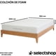 thumbnail image 2 of Colchón King Size En Caja Esponja Memory Foam De Alta Densidad Firmeza Media Suavidad Y Durabilidad Tecnología Híbrida Ortopédico (Blanco King), 2 of 6