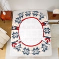 thumbnail image 5 of Feelyou Tribal Boho Aztec Queen Sheet Sets, Rustic Sheep Skull Bed Set, 4pcs, 5 of 7