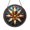 Acrylic 3.5 Inch, variant on Night Sky Star Pattern Stained Glass Suncatcher, Window Decor Hanging Glass Style Art Accent