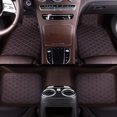 thumbnail image 5 of 4pcs Car Floor Mats Waterproof PU Leather Universal Car Mats, Simple Design, 5 of 5