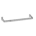 Graber Standard LockSeam Curtain Rod, Adjustable 4884 Inch Width, 5.5