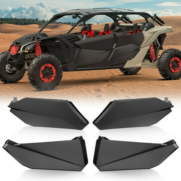 Kemimoto Lower Doors Half Door Panel Inserts Compatible with Can Am Maverick X3 Max RS DS 2017-2023 #715003751