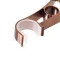 thumbnail image 4 of Uxcell 110x78x18mm Curtain Rod Bracket Aluminum Alloy Copper 2 Pack, 4 of 5