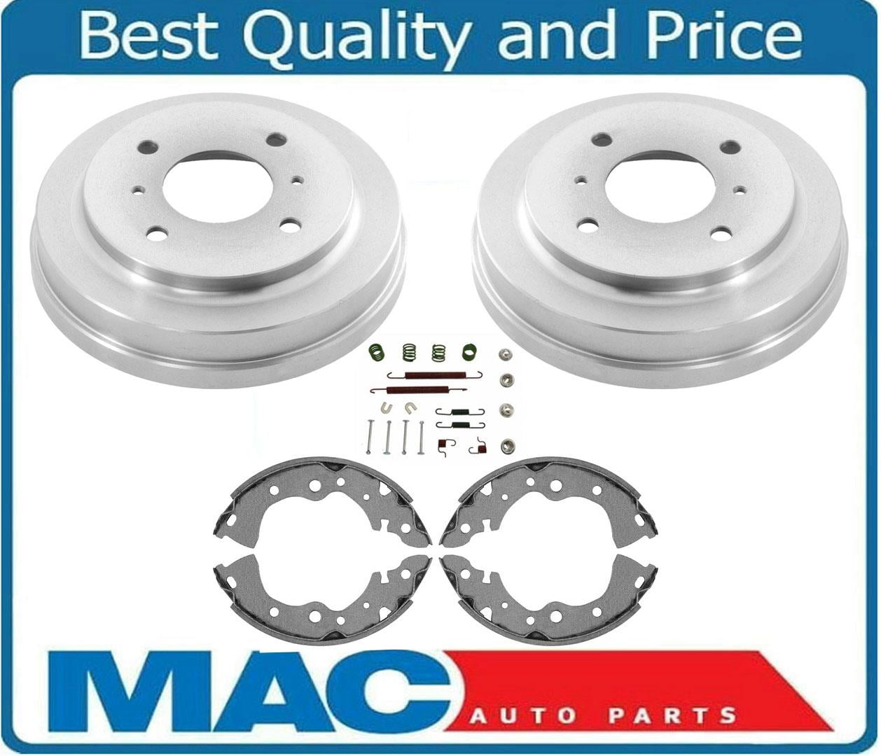 fits For 2002 Jeep Liberty 100/% New Rear Brake Drums /& Brake Shoes Springs 4Pc