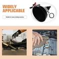 thumbnail image 3 of Miangastore 1 Set of Wide Mouth Oil Funnel with Long Flexible Hose Convenient Oil Funnel Gasoline Engine Oil Fuel and Liquid Plastic Funnel with Valve Switch for Automotive Use, 3 of 9