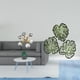 thumbnail image 2 of Figura Esférica De Hojas De Palma, Adorno De Mesa, Estatua Moderna, Escultura Decorativa Para Escritorio, Oficina, Estantería, Sala De Estar, Decoración Del Hogar, Arte De Pared Tropical, 2 of 8