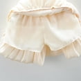 thumbnail image 7 of Ticikt Girls Tulle Skirts A-line Mesh Skirt Long Tutu Skirts Dress Stars Sequins Tutu Skirt for Toddler Girls,Color:Beige,Size:3-4 Years, 7 of 7