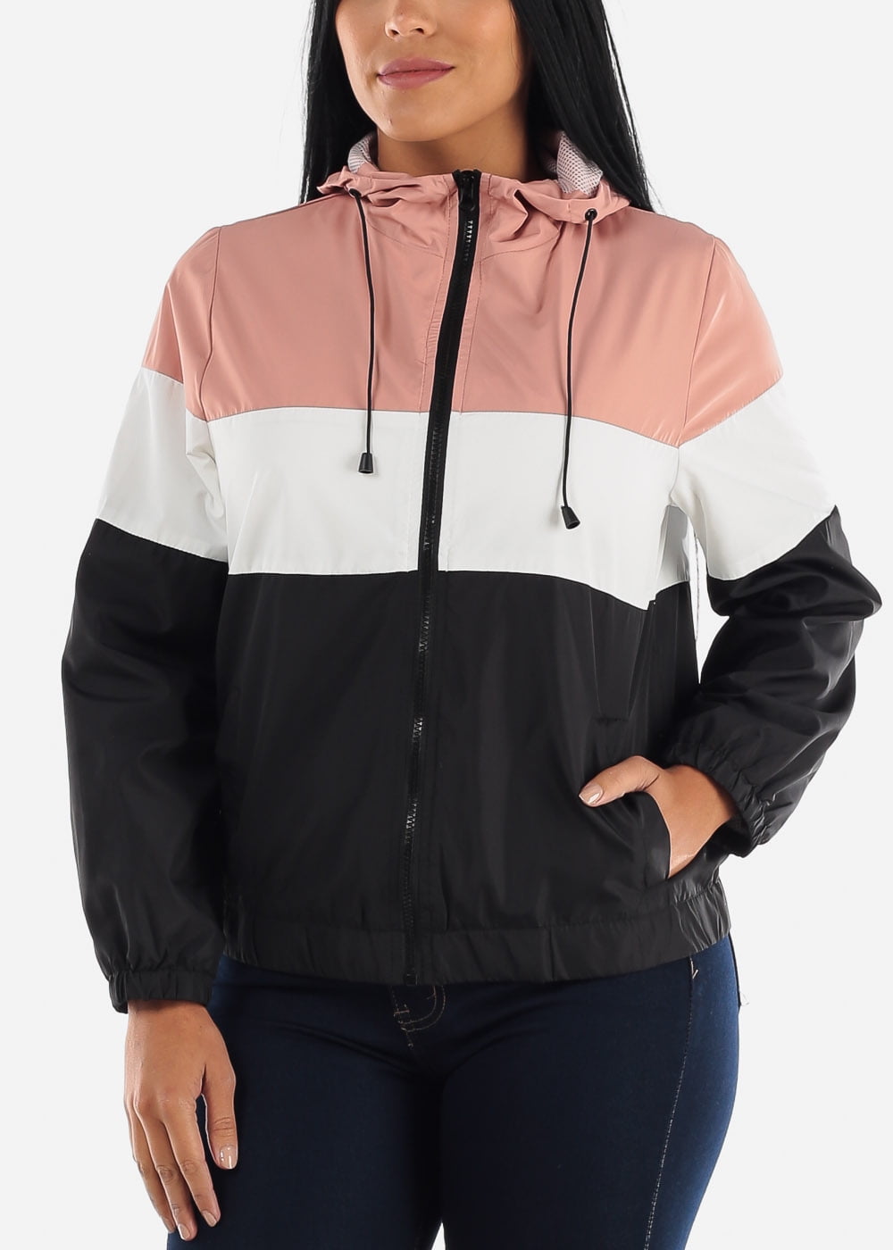 pink nation windbreaker