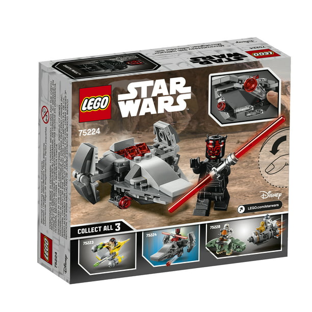 LEGO Wars Sith Microfighter 75224 Darth Maul Set - Walmart.com