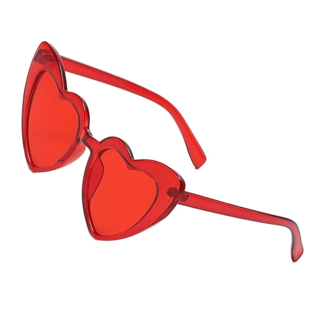 Gafas de sol en forma de corazón Colcomx Rojo