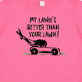 thumbnail image 4 of Inktastic Father's Day Dad My Lawn's Better than Your Lawn Boys or Girls Baby T-Shirt, 4 of 5