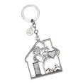 thumbnail image 4 of Llavero de casa familiar perfke regalo del Día de la madre metal, 4 of 9