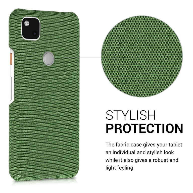 Kwmobile Fabric Case for Google Pixel 4a Hard Protective Phone