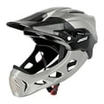 thumbnail image 2 of Casco de bicicleta integral con ventilación, versátil, regalo para hombres y mujeres. Negro Gris, 2 of 8