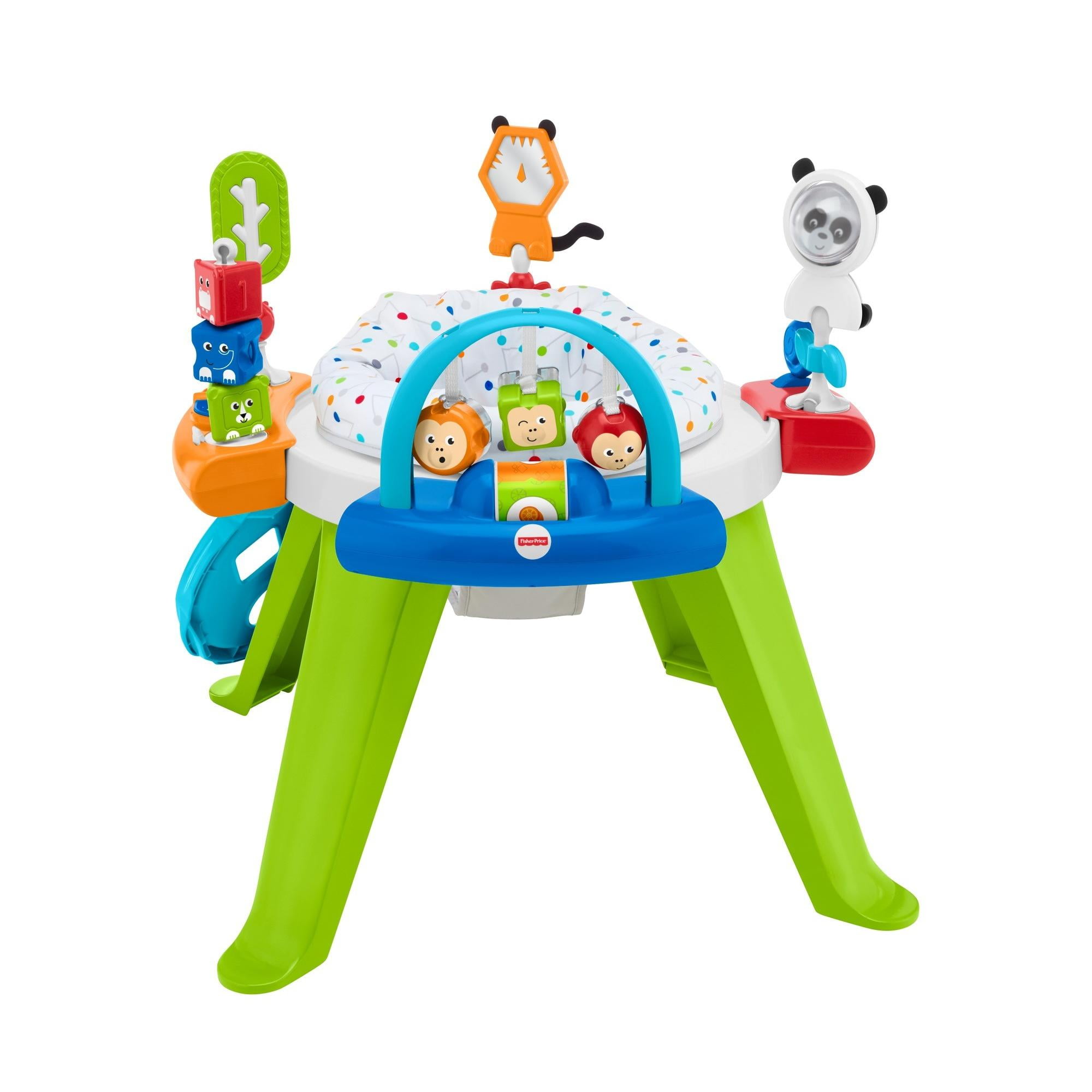 fisher price 2 in 1 activity center age