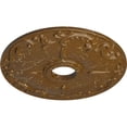 thumbnail image 3 of Ekena Millwork 18"OD x 3 1/2"ID x 1 1/4"P Kent Ceiling Medallion (Fits Canopies up to 5"), Hand-Painted Smokey Topaz Crackle, 3 of 5