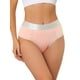 thumbnail image 1 of Bragas Allegra K para mujeres (Disponibles en tallas grandes), control de abdomen alto, rosa claro M, 1 of 4