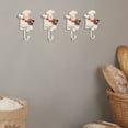 thumbnail image 3 of Wall Mount Rack Hook Hanger,Chef Shaped Wall Hooks - Cute Cartoon Kitchen Hooks Wall Hooks Decorative Cook, for Restaurant Decor and Home Kitchen Organization, 3 of 6