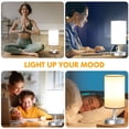 thumbnail image 3 of Caromolly Light Therapy Lamp, 10000 Lux Light with Remote Control, 3 Color Temperature & 4 Brightness Level & Timer, Daylight Lamp for Home, Office,, 3 of 7