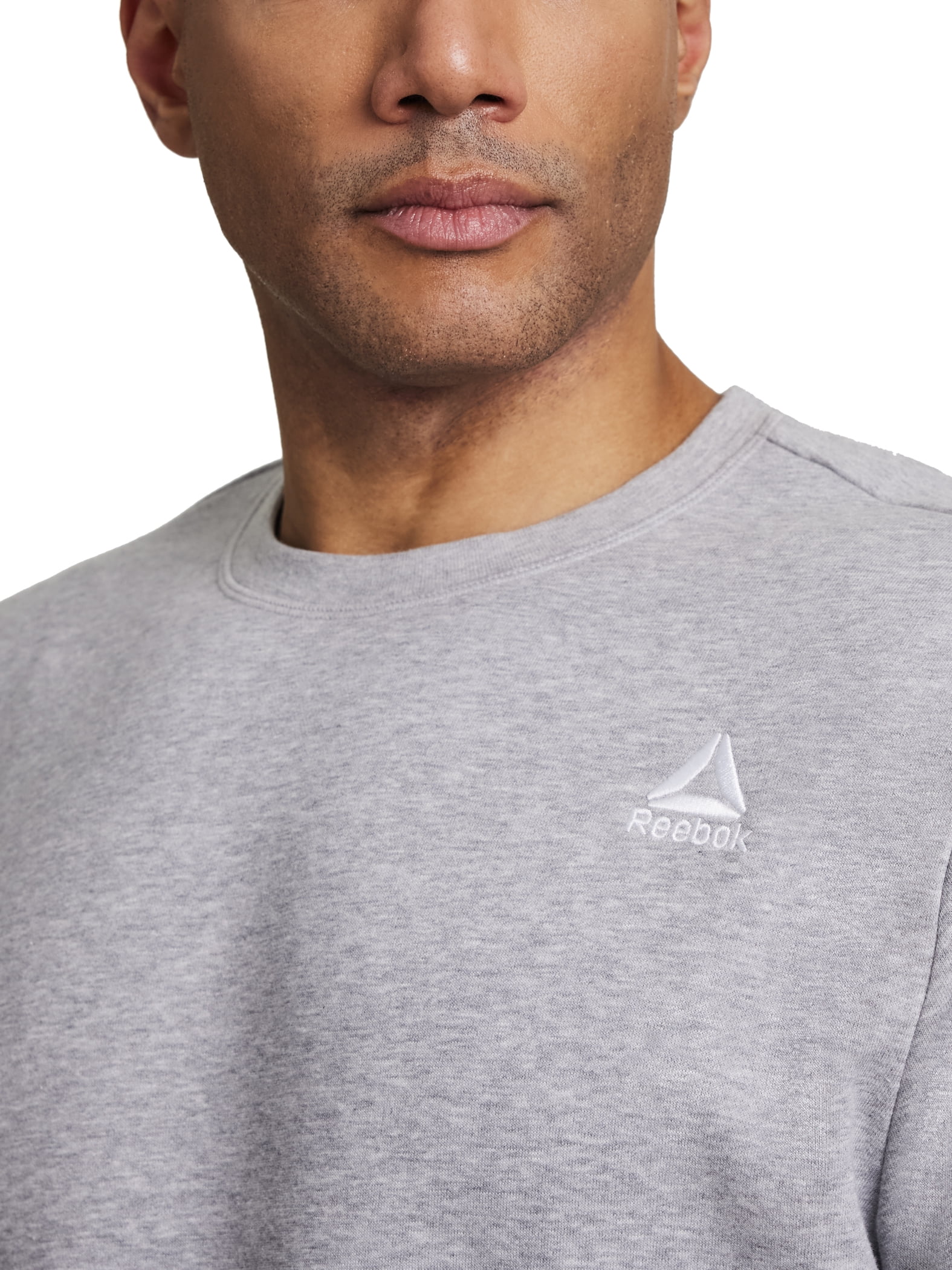 Reebok Men's and Big Men's Game Day Fleece Crewneck Sweatshirt, Sizes XS-5XL
