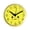Yellow little face, variant on Tizuqe Modern Mini Wall Clock Anti Fog Design High Precisions Accurate Movement Battery Operated For Bathroom Bedroom Classroom
