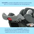 thumbnail image 3 of Graco Extend2Fit 2-in-1 Convertible Car Seat, 1.8-30 kg (4-65 lb), Forward & Rear-Facing, 3 of 9