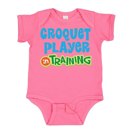 

Inktastic Croquet Player in Training Gift Baby Boy or Baby Girl Bodysuit