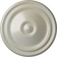 thumbnail image 1 of 12"OD x 1 3/4"P Reece Ceiling Medallion (Fits Canopies up to 2 3/8"), Hand-Painted Flash Blue, 1 of 4