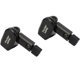 thumbnail image 2 of Soporte de limpiaparabrisas de automóvil negro universal de 4 piezas para accesorios de uso en vehículos LHR, 2 of 5