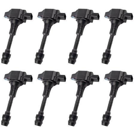 BOXI 8pcs Ignition Coils Replace for Nissan Pathfinder Titan Armada NV2500 NV3500/for Infiniti QX56 V8 5.6L | 22448-ZE00A 22448-ZE00C UF-551 E1051