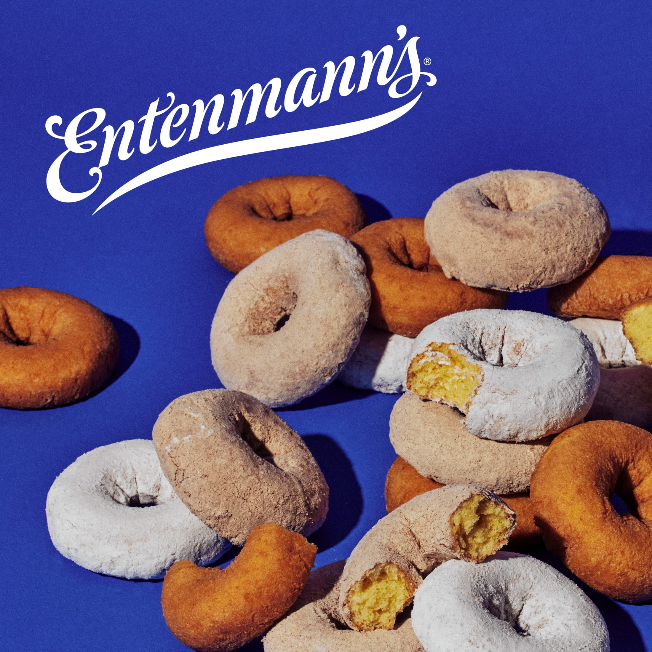 Entenmann's Soft'ees Variety Pack Donuts, 12 count, Plain Donuts, 18.5 oz Variety Pack