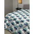 thumbnail image 2 of Forest Down Alternative Comforter, Doodle Tree and Leaf Herbs Pattern Nature Birch Ash Maple Aspen Larch Oak Poplar, Microfiber Quilt for All Season, 5 Sizes, Green White, by Ambesonne, 2 of 3
