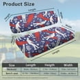 thumbnail image 3 of Psesaysky Golf Cart Seat Covers for Ezgo Txt Ordinary Seats, Golf Sport Print Universal Front Seat Cover Set for Golfcart Accessories All Seasons Breathable Washable, 3 of 8