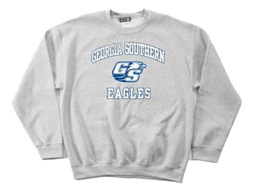 SDI NCAA Georgia SouthEagles 50/50 Blended 8oz Vintage Mascot Crewneck Sweatshirt