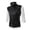 #212-Black, variant on Ceisia Men's Solid Lapel Faux Leather Sleeveless Biker Vest Zipper Decor Slim Fit Streetwear Outerwear For Party Gift