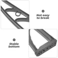 thumbnail image 3 of OULII Front Door Awning Brackets Plastic Steel Grey 1Pack Rain Protection, 3 of 7