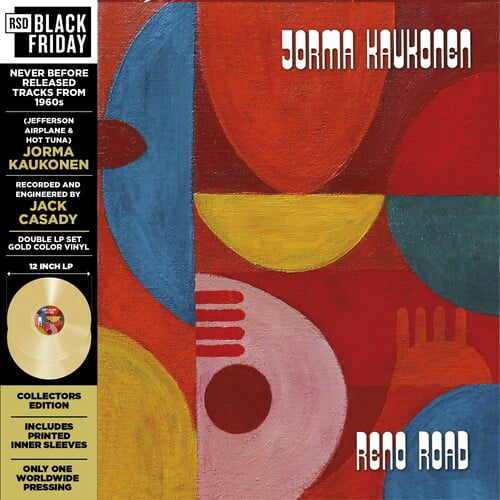 Jorma Kaukonen - Reno Road: Unleased tracks from the '60's - Gold - Music & Performance - Vinyl
