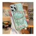 thumbnail image 1 of Popular entre las niñas, caja de teléfono de TPU con espejo de maquillaje de gato 3D de Hello Kitty lindo con diamantes de imitación para iPhone 15 14 13 12 11 Pro max con soporte, 1 of 4