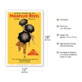 thumbnail image 2 of Parapluie-Revel - The Very Best Umbrella Manufacturer - Established 1851 - Vintage Advertising Poster by Leonetto Cappiello c.1922 - Master Art Print (Unframed) 12in x 18in, 2 of 4