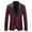 Red, variant on Wancir Glitter Blazers for Men's Shawl Lapel Wedding Metallic Sports Coat Party Sparkly Suit Jackets