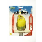 JW Pet Company 080-31218 JW Pet Company Insight Double Mirror Bird Perch Swing