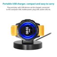 thumbnail image 2 of MesaSe Wireless Charger for Xiaomi Watch S1 Active USB Charging (Black w/ Base), 2 of 7