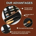 thumbnail image 4 of Leather Sewing Kit ,48 PCS Heavy Duty Sewing Kit for Carseat Carpet Shoes Backpack Repair DIY Crafting, 4 of 8